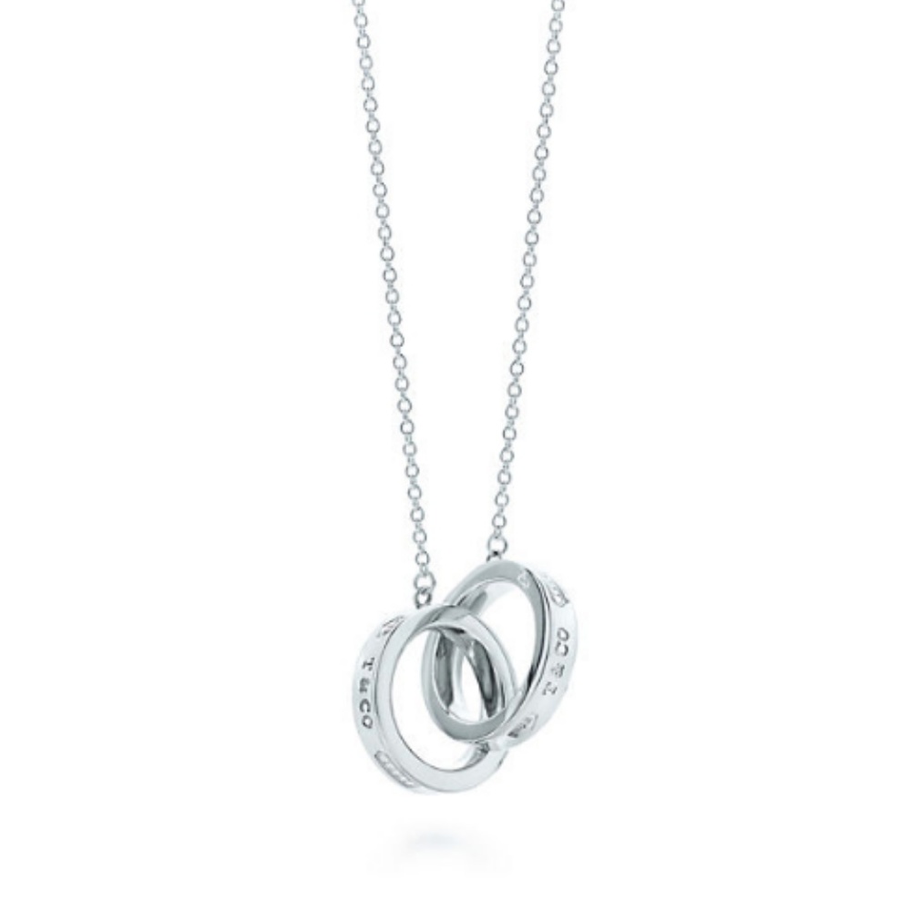 Tiffany & Co. 1837 interlocking circles necklace